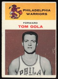 1961 FLEER #14 TOM GALA BASKETBALL CARD