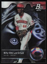 2023 BOWMAN PLATINUM #93 ELLY DE LA CRUZ BASEBALL CARD Rookie