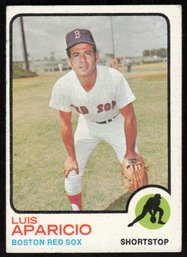 1973 TOPPS #165 LUIS APARICIO BASEBALL CARD