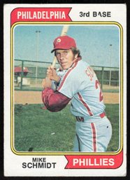 1974 #283 TOPPS MIKE SCHMIDT BASEBALL CARD