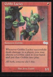 1998 #1/1 MAGIC THE GATHERING GOBLIN LACKEY