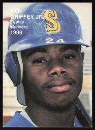 1989 PACIFIC #18 KEN GRIFFEY JR. ROOKIE BASEBALL CARD