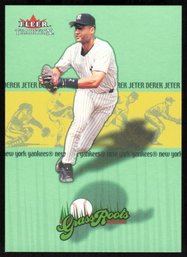 2002 FLEER TRADITION #3 DEREK JETER BASEBALL CARD