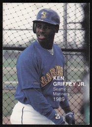 1989 PACIFIC #10 KEN GRIFFEY JR. ROOKIE BASEBALL CARD