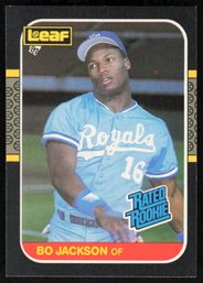 1987 LEAF DONRUSS #35 BO JACKSON BASEBALL CARD