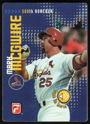 2000 TELESTAR FANATICS MARK MCGUIRE 500TH HR CARD