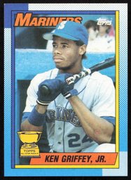 1989 TOPPS #336 KEN GRIFFEY JR BLOODY SCAR ROOKIE ERROR CARD