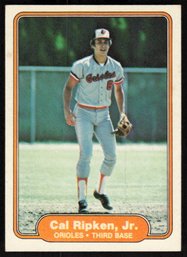 1982 FLEER #176 CAL RIPKEN JR BASEBALL ROOKIE CARD