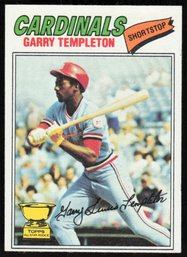 1977 TOPPS #161 GARY TEMPLETON ROOKIE CARD