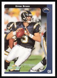 2002 SCORE #189 DREW BREES 2ND YEAR FOOTBALL CARD