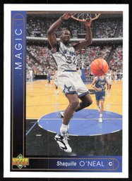 1993 UPPER DECK SHAQUILLE ONEAL ROOKIE BASKETBALL CARD