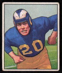 1950 BOWMAN #53 DICK HUFFMAN FOOTBALL CARD