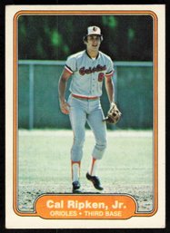 1982 FLEER #176 CAL RIPKEN JR BASEBALL ROOKIE CARD