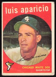 1959 Topps #310 Luis Aparicio BASEBALL CARD