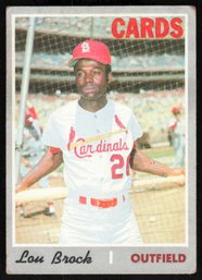 1970 TOPPS #330 LOU BROCK BASEBALL CARD