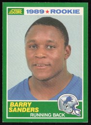 1989 Score #257 Barry Sanders ROOKIE