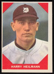 1960 FLEER GREATS #65 HARRY HEILMANN