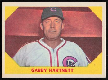 1960 FLEER GREATS # 41 GABBY HARTNETT