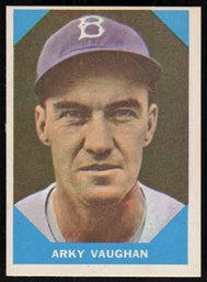 1960 FLEER GREATS # 11 ARKY VAUGHAN