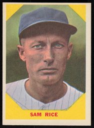 1960 FLEER GREATS #34 SAM RICE