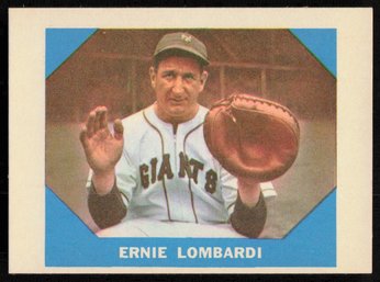 1960 FLEER GREATS # 17 ERNIE LOMARBI