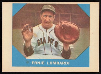 1960 FLEER GREATS # 17 ERNIE LOMARBI