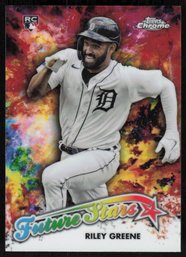 2023 TOPPS CHROME #FS-19 RILEY GREEN ROOKIE CARD