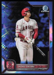 2022 BOWMAN CHROME SAPPHIRE #71 SHOHEI OHTANI REFRACTOR