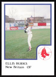 1986 PRO CARDS ELLIS BURKS ROOKIE CARD XRC