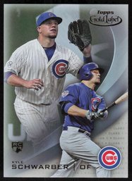 2016 TOPPS GOLD LABEL #40 KYLE SCHWARBER ROOKIE Card