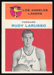 1961 FLEER #26 RUDY LARUSSO BASKETBALL CARD