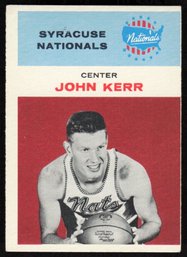 1961 FLEER #25 JON KERR BASKETBALL CARD