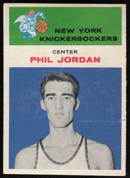 1961 FLEER #24 PHIL JORDAN BASKETBALL CARD