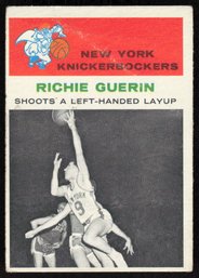 1961 FLEER #52 RICHIE GUERIN BASKETBALL CARD