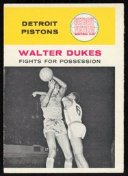 1961 FLEER #50 WALTER DUKES BASKETBALL CARD