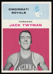 1961 FLEER #42 JACK TWYMAN BASKETBALL CARD