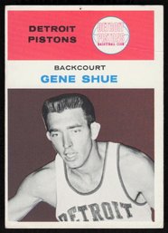 1961 FLEER #41 GENE SHUE BASKETBALL CARD