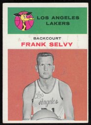 1961 FLEER #40 FRANK SELVY BASKETBALL CARD