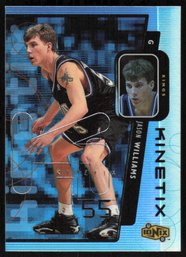 JASON WILLIAMS KINETIX ROOKIE CARD NBA RC