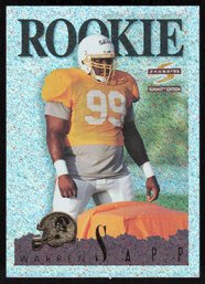 1995 Score Summit Ground Zero Warren Sapp #169 Rookie RC Rare Foil Ssp