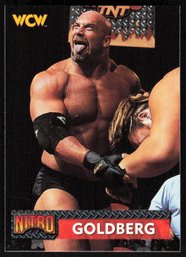 Goldberg Nitro Wrestling Rookie Card Wwf Wwe