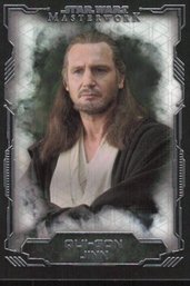 Star Wars QUI-gong Jinn Topps Masterwork  Card