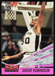 1993 TOPPS STADIUM BEAM TEAM #13 DAVID ROBINSON BASKETBALL CARD