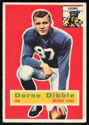 1956 TOPPS 332 DORNE DIBBLE NFL CARD