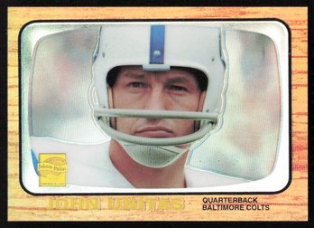 2000 TOPPS #133 JOHNNY UNITAS ROOKIE REPRINT FOOTBALL CARD