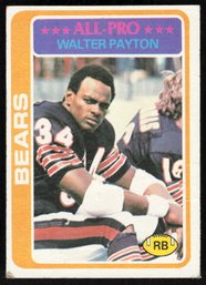 1978 TOPPS #200 WALTER PAYTON FOOTBALL CARD