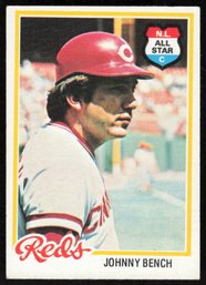 1978 TOPPS #700 JOHNNY BENCH BASEBALL CARD