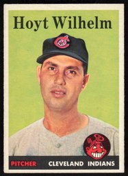 1958 TOPPS #324 HOYT WILHELM BASEBALL CARD