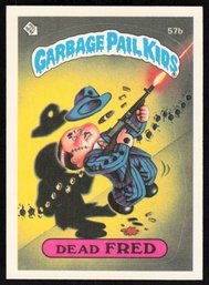 GARBAGE PAIL KIDS SERIES 2 57B DROP DEAD FRED