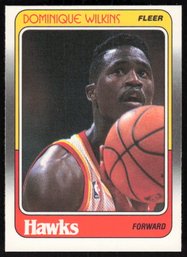 1987 FLEER #5 DOMINIQUE WILKINS BASKETBALL CARD